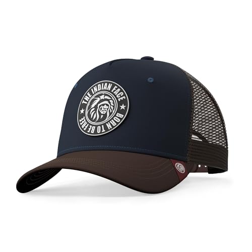 The Indian Face Casquette Born to Be Free Blue/Brown