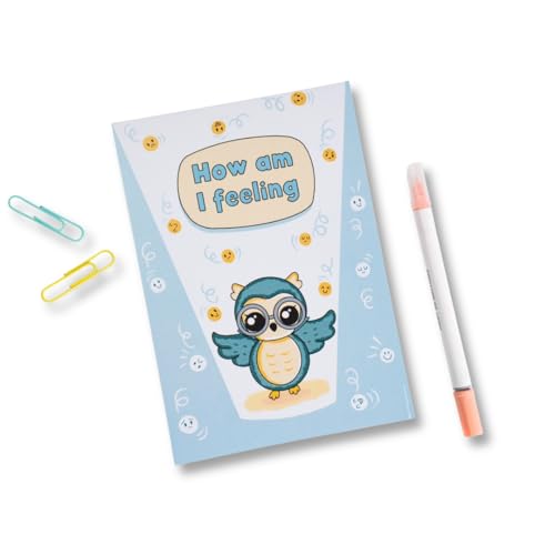 Image of How Am I Feeling A5 Feelings Tracker for Kids, 40 Pages