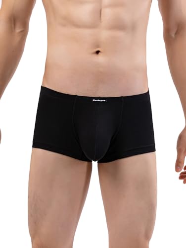 Men's Modal Low Rise Pouch Boxer Briefs Soft Comfortable Underwear Trunks2