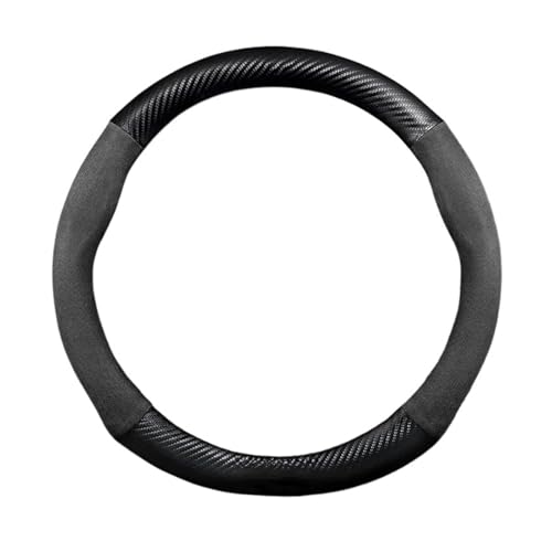 と互換性がある マツダ BT-50 CX-3 CX-4 CX-5 CX-7 CX-9/MX5 3/アクセラ 6 Gh Gj/デミオ対応 カーステアリングホイールカバー(Round Black A)