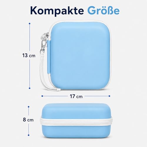 Funda para cámara instantánea Kids Instant Print Case azul miniatura 5