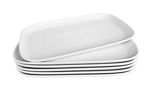 Provance 6er Set 35cm x 20,5 cm Tablett Serviertablett Keramik...