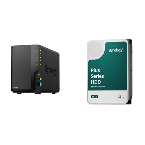 yZbgzSynology NASLbg 2xC DS225+ NAbhCPU 2GB K㗝XtB[hCN戵i dbT|[gΉi DiskStation + yNASpHDDzSynology HAT3300-4T [4T