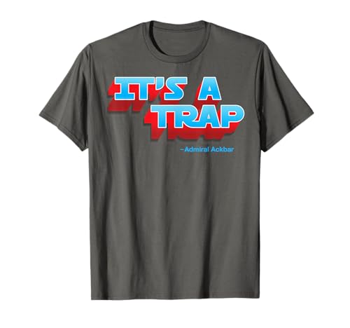 T-shirt Star Wars confortable à motif It's a Trap contre la décoloration