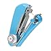 Imagen de máquina de coser portátil Mini máquina de Costura portátil portátil Máquina de alcantarillado de Bricolaje de Bricolaje para Azules para Azul doméstico