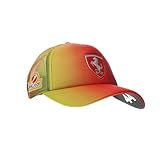 PUMA Mens Scuderia Ferrari Replica Special Edition UK Hamilton Trucker Cap Casual - Red