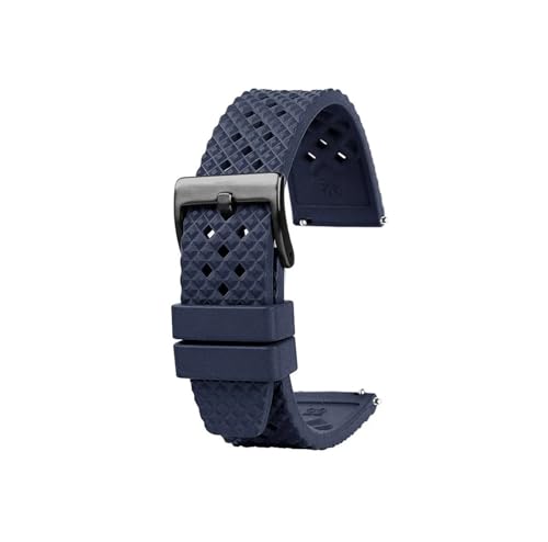 20mm 22mm�h���S���x���g�ɓK������SEIKO SRP777J1�x���g�A�N�Z�T���[(Blue black,20mm)