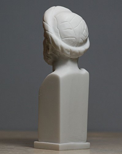 Busto de Pitágoras científico para decorar estanterías y zonas de estudio 5
