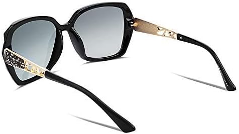 FEISEDY Polarized Women Square Sunglasses Sparkling Composite Shiny Frame B2289 - Image 8