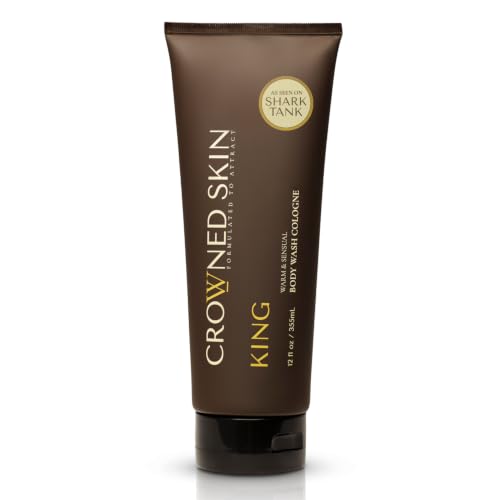 Crowned Skin King Cologne-Infused Body Wash for Men | Warm & Alluring Scent