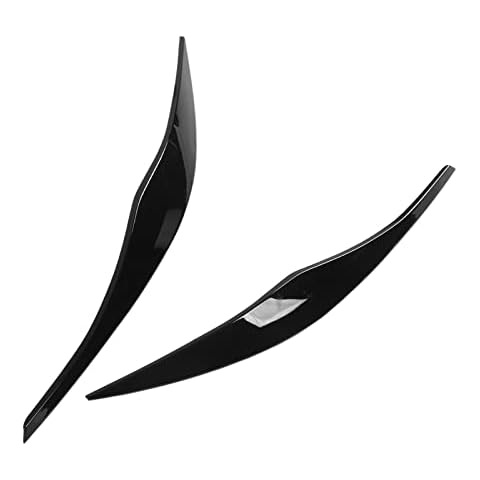 Glossy Black Headlight Eyebrow Trim for E90 E91 Cover
