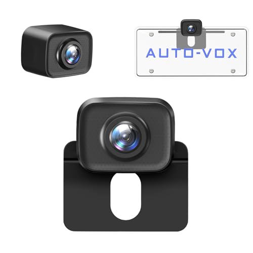 W12 Cam Camera de Recul sans Fil pour Voiture: Camera de Recul HD 1080P avec Vision Nocturne en Couleur, Caméra de Recul Étanche IP69K Supportant 2 Caméras