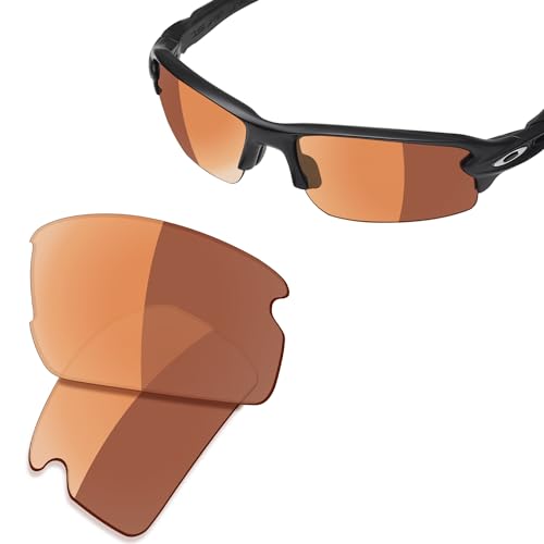 Image of SAUCER Premium Replacement Lenses & Rubber Kits for Oakley Flak 2.0 OO9295 | UV400 Protection, Anti-Scratch, Precise Fit