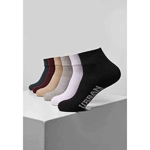 Urban Classics High Sneaker Socks 6-Pack Calzini