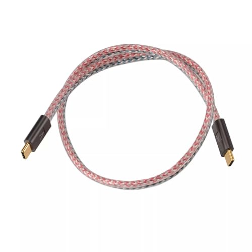 okcsc C5T OTG�P�[�u�� �I�[�f�B�I Type-C�i�I�X�jto Type-C�i�I�X�j�f�R�[�_�[ �������� �P������+�P������ �|�[�^�u��DAC�A���v�A�X�}�z�ADAC/�w�b�h�z���A���v�ɓK������ �����X�g���[�g�^ ����50cm