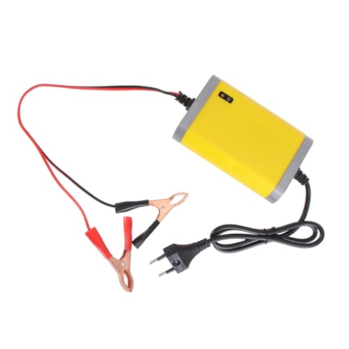 ULTECHNOVO Caricabatteria per Auto e con Display LED Caricabatteria Multifunzione per Mantenimento Batteria Sicuro e Veloce Adatto Veicoli Elettrici e Elettrici