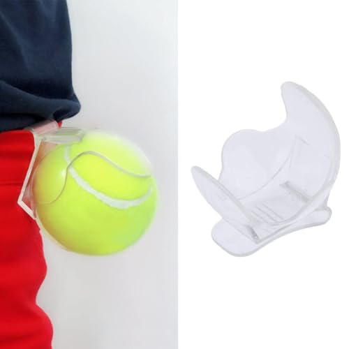 zalati Tennisball-Clip Gürtel Tasche Ball Clip On Halter Bund Schnalle für Training Sportgeräte Zubehör