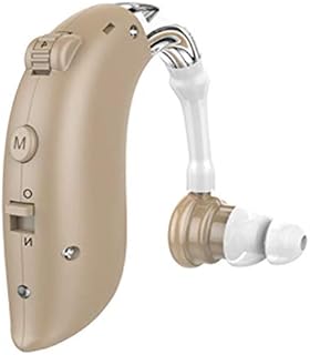 Scienlodic Seniors Adults Hearing Aids,Rechargeable BTE Ear Hearing Amplifier Aid Device with Noise Cancelling for Elderly Moderate Hearing Loss