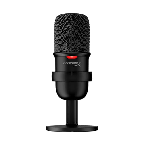 HyperX SoloCast - Micrófono Condensador USB para...