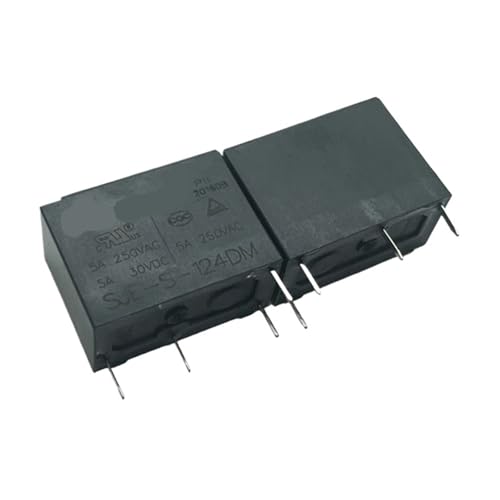 Relais électromagnétique SJE-S-124DM 5A 250VAC à 4 broches normalement ouvert
