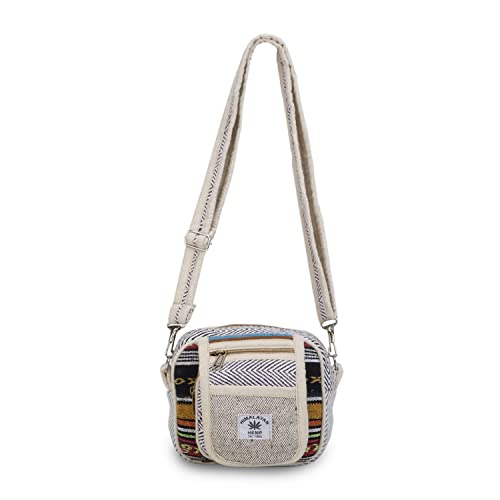 Buy ANESHA Hemp Sling Backpack Hemp Cross body Bag Hemp Shoulder
