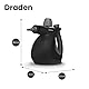 ZEEGMA Draden Dampfreiniger, Handdampfreiniger, Hochdruckreiniger Dampfsauger mit 350ml, Tank Umfangreiches Set - 9 verschiedene Aufsätze, schnelle Aufheizzeit, Kindersicherung