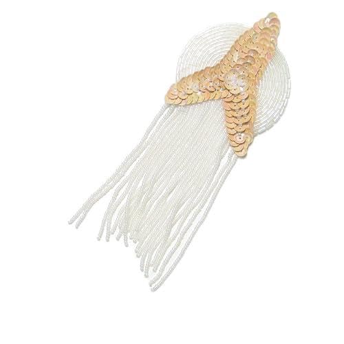 Expo InternationalEpaulet Sequin Patch Applique, Topaz