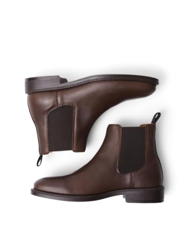 Image of SELECTED HOMME Men's Smart Casual Slhjoseph Leather Chelsea Boot Noos