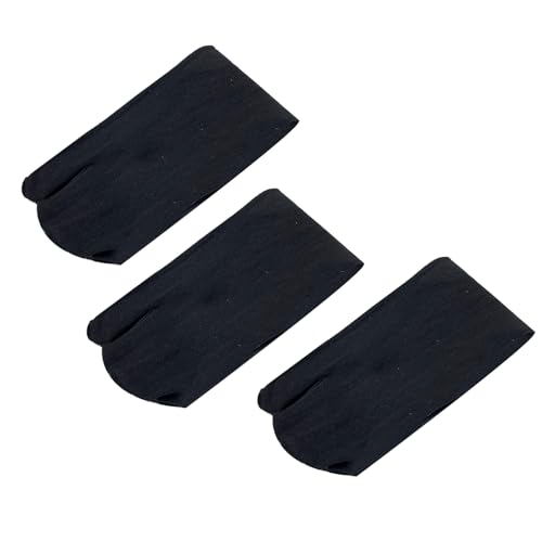 Image of 3 Pair Women Japan Tabi Socks, Split 2 Toe Sandals Thin Breathable Crew Ankle Socks for Athletic Summer Run Spring