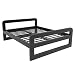 Produktbild MetaloPro® Massives Bettgestell  Metall Bettrahmen bis 1000 kg belastbar, Robuster Metallrost ohne Quietschen, Viel Stauraum, Schnelle Montage