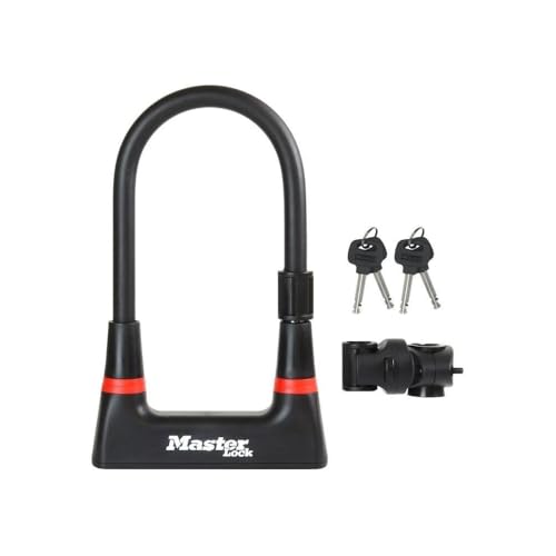 Antivol en U Master Lock 8279 noir 14mm protection antivol velo et trottinette