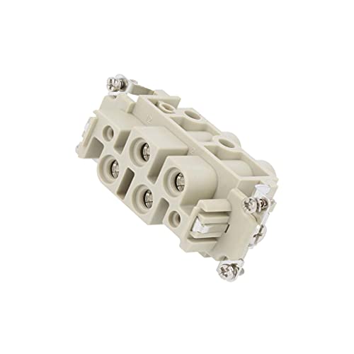 Connecteur DK-4/0-F broche femelle HDC insert DEGSON contact 6 PIN 2+PE 4+PE pour armoire