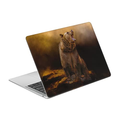 Sticker MacBook Air 13.3 contre les rayures skin vinyle grizzly protecteur