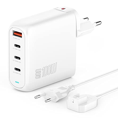 4smarts GaN Flex Pro White Indoor con carga rápida eficiente para varios dispositivos
