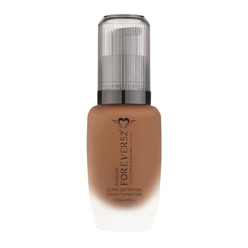 Image of Daily Life Forever52 Ultra Definition Liquid Foundation|24H Wear, Medium to Full Coverage, Pore-Minimizing & Mattifying, Long Lasting, Anti-Aging, Satin Finish | All skin types - Eclair (FLF002) 30ml