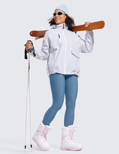 Image of CRZ YOGA Fleece Thermal Leggings 28'' | Thermal, Casual, Full Length, Winter, for Women