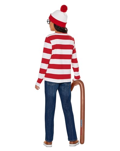 Disfraz completo infantil de Waldo Where's Waldo miniatura 4