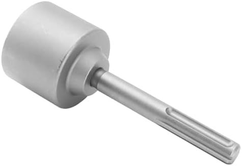 Miniatura 9 de Controlador de poste en T, vástago de 5 hoyos, acero de 7.9 in de longitud, poste de mano Pounder T, accesorio para poste de valla SDS-MAX U poste