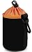 Produktbild MyGadget Objektivtasche Neopren [M] mit Fleece Fütterung - Objektivbeutel Schutztasche wasserabweisend für Kamera Objektive z.B. Canon, Sony - Schwarz