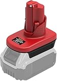 Coadapte Battery Adapter: Convert for DeWalt 20V & for Milwaukee M18 18V Lithium Battery to for Milwaukee M12 12V Power Tool