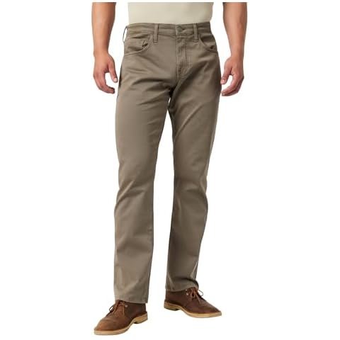 Mavi Men's Zach Mid Rise Straight Leg Pants, Olive Casual Twill, 32x30 Cover
