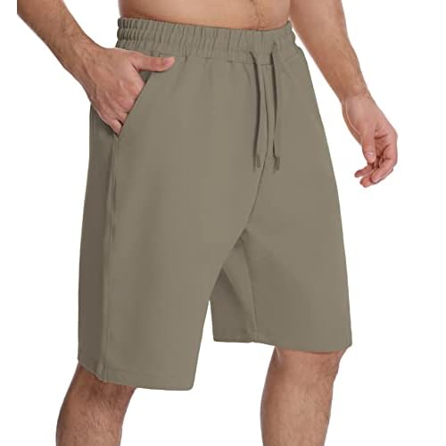 Men's Lounge Shorts with Deep Pockets Loose-fit Jersey Shorts for Running,Workout,Training, Basketball