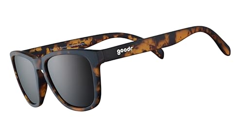 goodr Bosleys Basset Hound Dreams Polarised Sunglasses for Men & Woman Medium Sized (OG) Tortoiseshell Frames and Brown Non-Reflective Lens UV400 Protection No Slip No Bounce