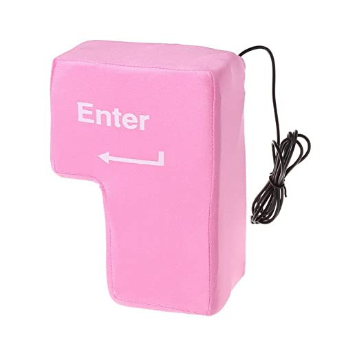 Teclado USB gigante antiestrés, botón de ventilación, duradero, para oficina, escritorio, alivio del estrés