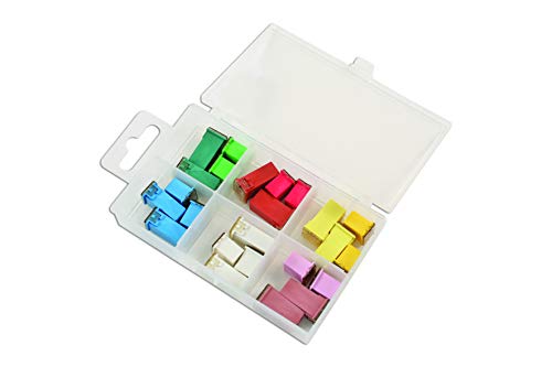 Connect 30723 Assorted J Type Low Profile & J Type Fuses 24pc
