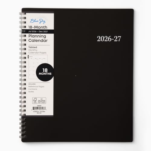 Blue Sky 18 Month Planner