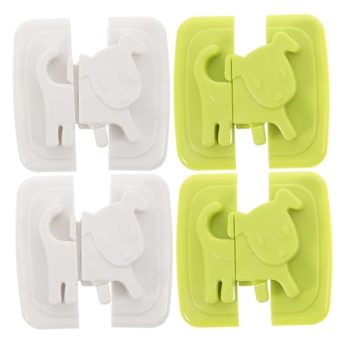 COOPHYA 4個キャビネット用 チャイルドロック ロック ベビープルーフ 食器棚 収納家具用 ちゃん 子供用 プラスチック製 簡単設置