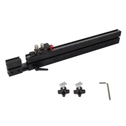 Rail en T avec Alignement pour Scies à Table et Guides D'Onglet de 560 à 941 mm - 2