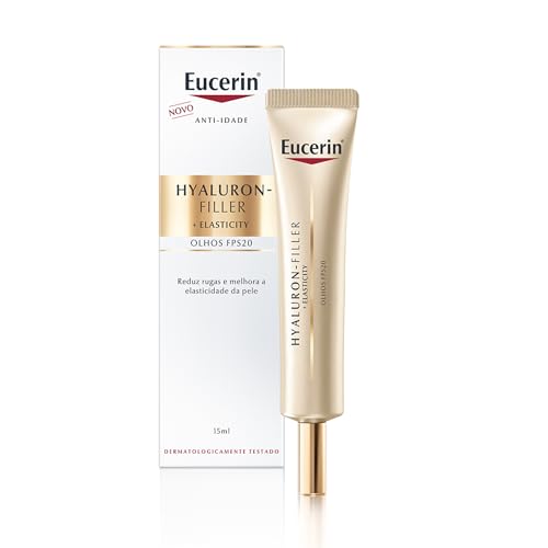 Eucerin Creme Anti-Idade Hyaluron-Filler + Elasticity Olhos Fps 15