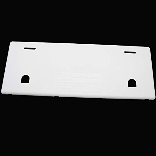 MPK - Cubierta de invierno para frigorífico, rejilla de ventilación, caravana, barco, plástico, color blanco